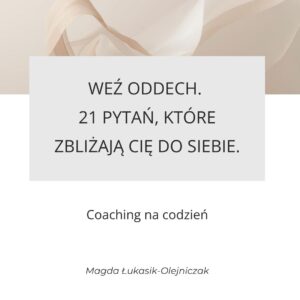 Okładka ebooka „Weź oddech. 21 pytań, które zbliżają Cię do siebie”